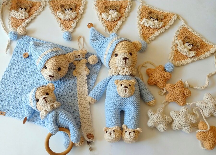Baby box osito dulce de leche