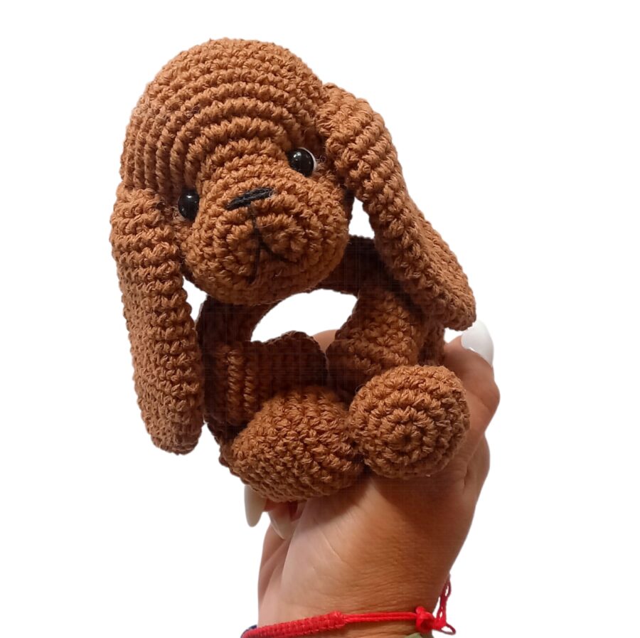 Bebe de pichichus sonajero guia de tejido - Imagen 4