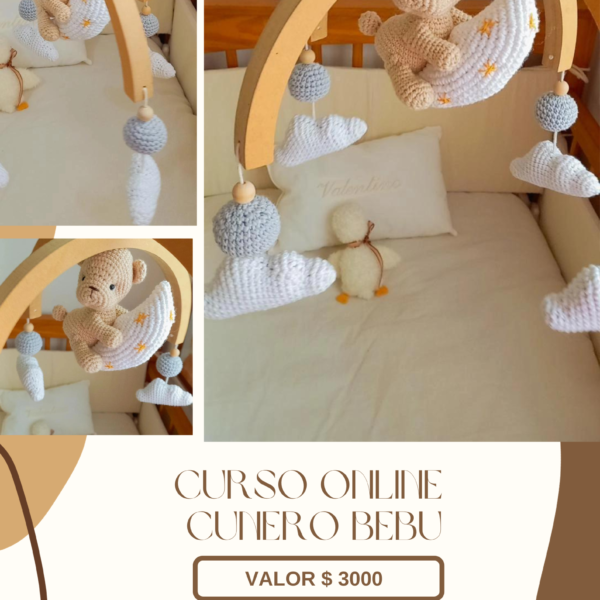 Curso movil cunero osito bebu