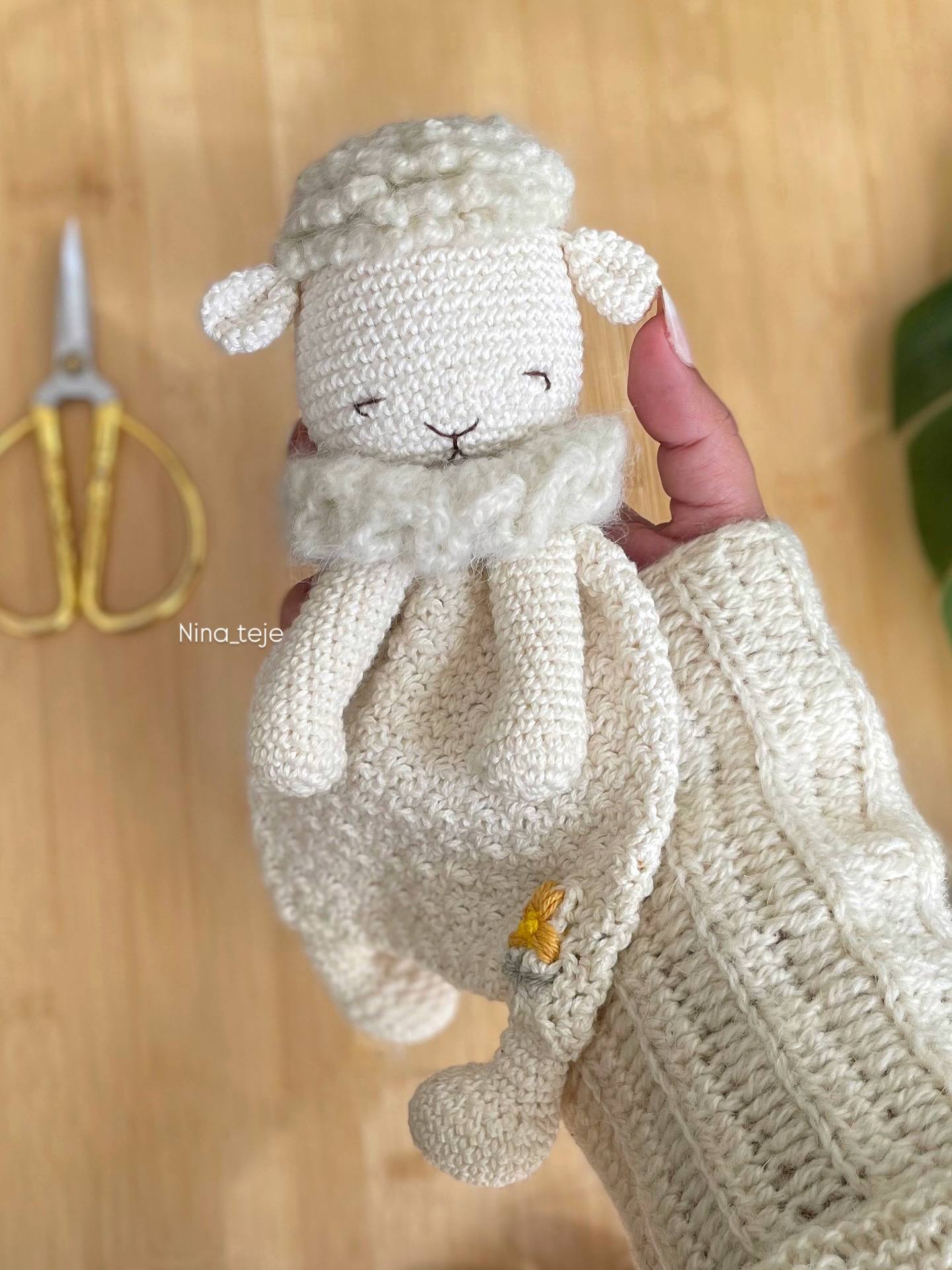 Manta de Apego Corderito - Imagen 3